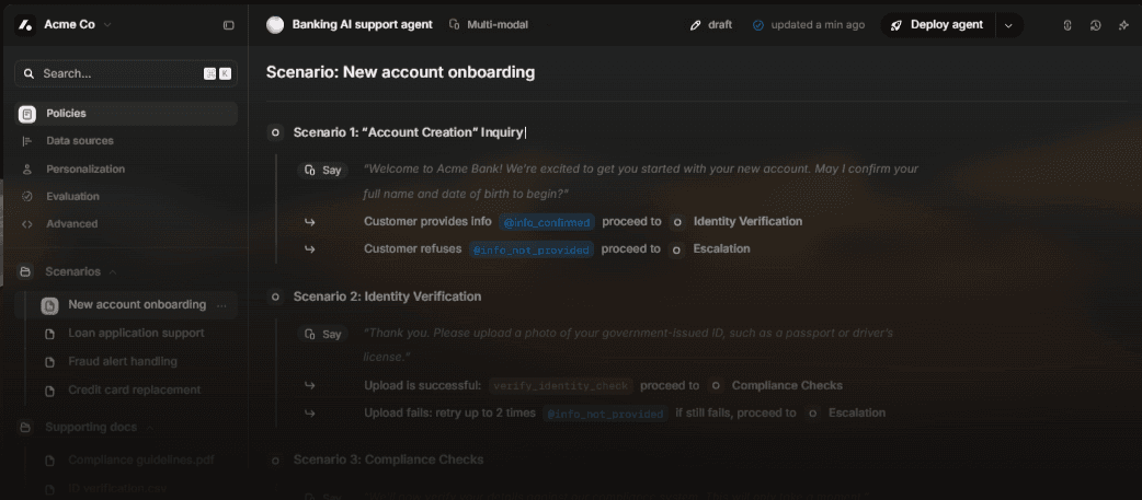 Agent Canvas dashboard