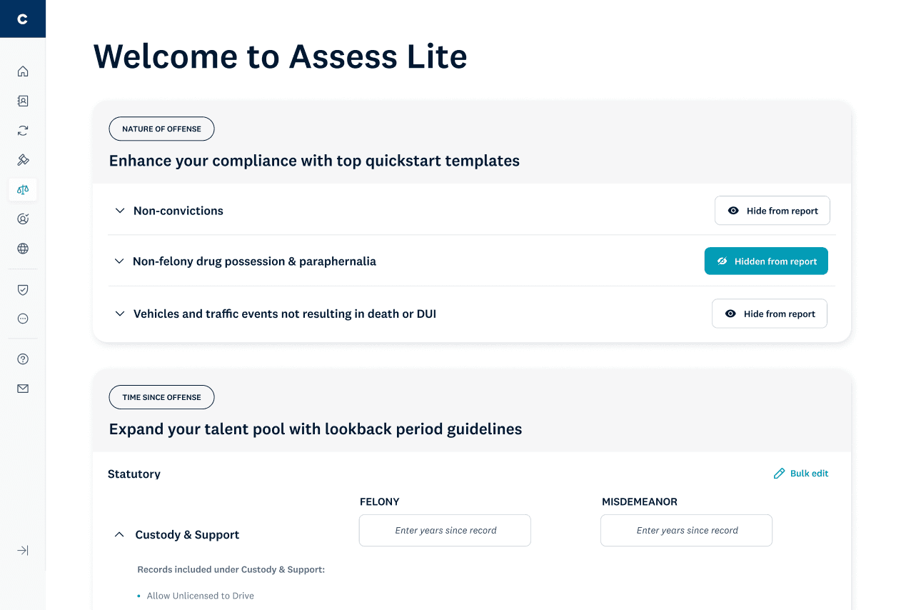 Dynamic adjudication dashboard preview