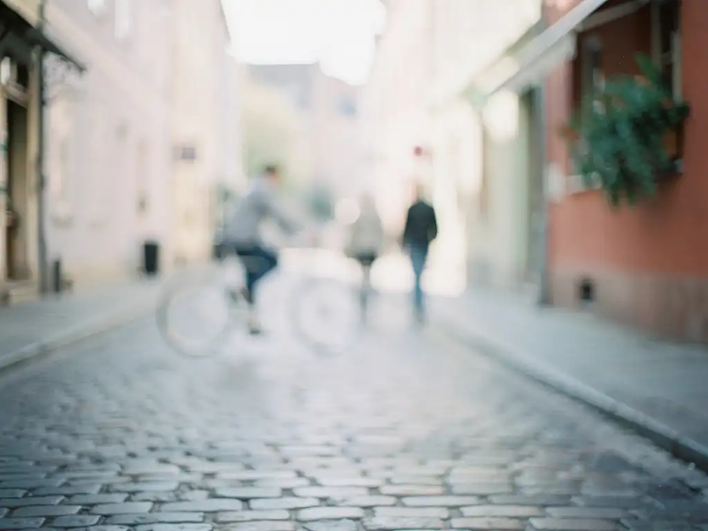 Street background with time-off policies panel